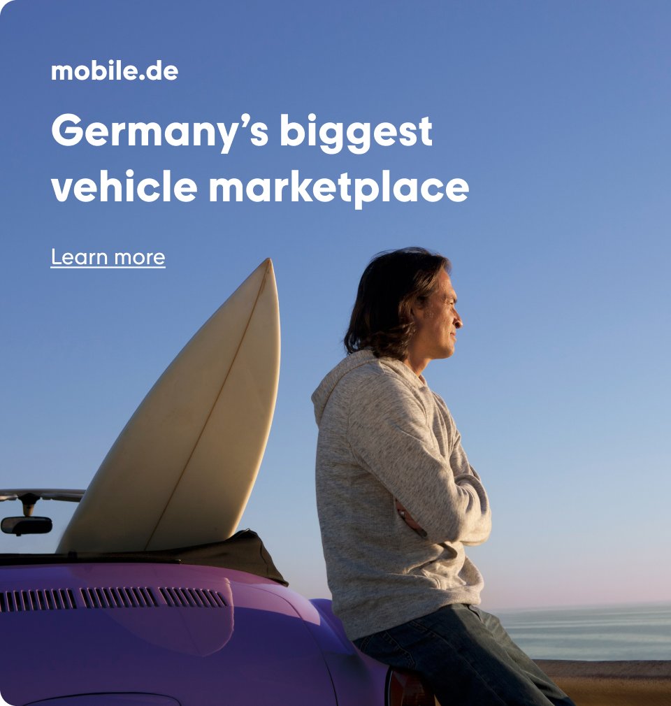 mobile.de - Germany's biggest vehicle marketplace